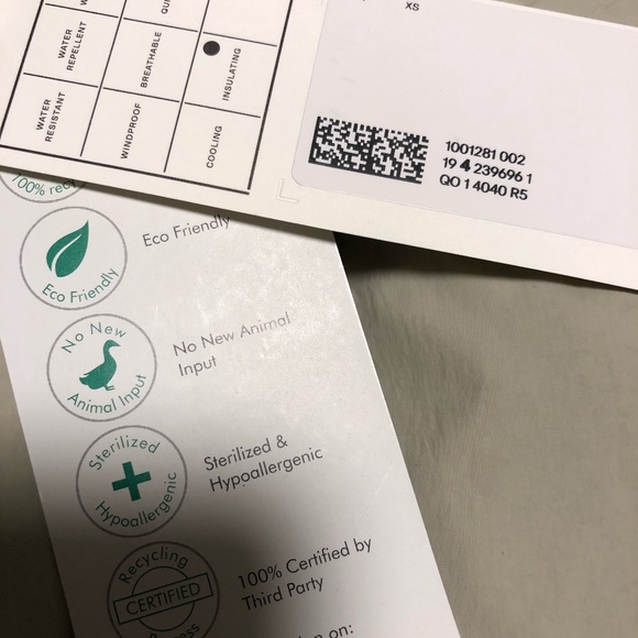 NWT Arket Waisted Down Jacket - Picture 8 of 10